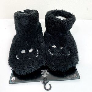 Disney Nightmare Before Christmas Fuzzy Slipper Socks Size M